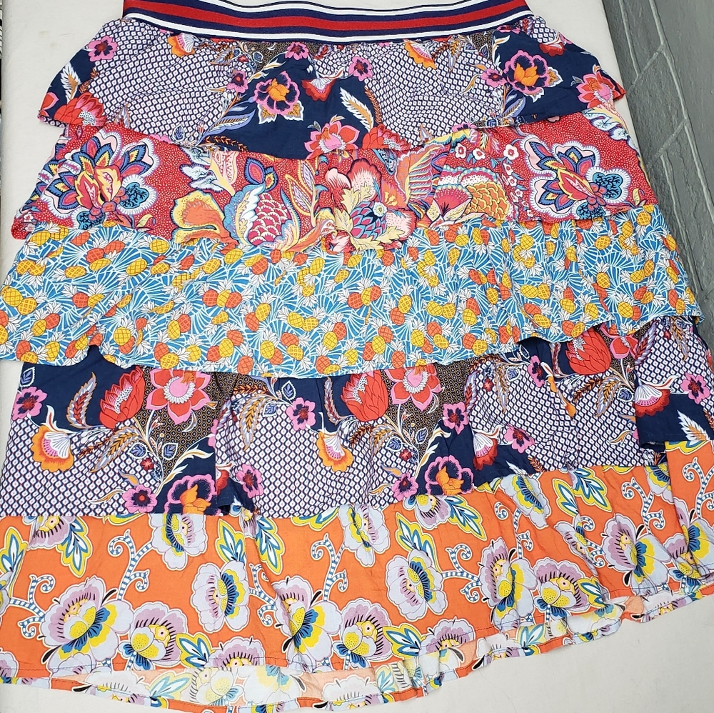 Maeve Tiered Ruffle Skirt